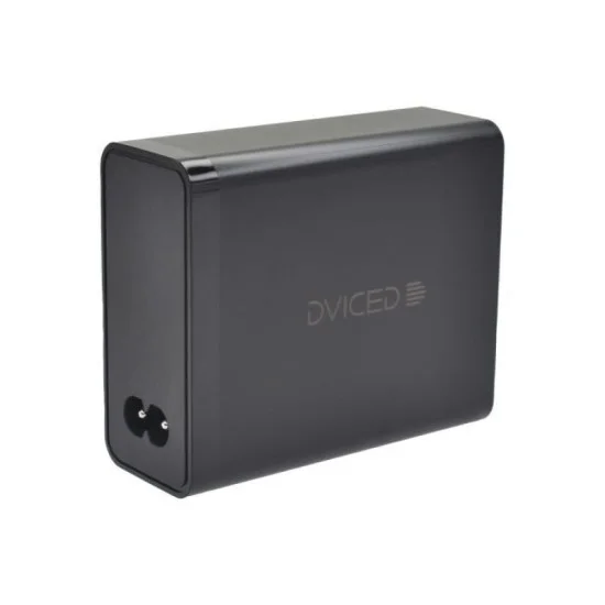 Dviced Wall Charger 140w Gan CC UK - Black